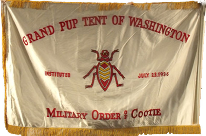 Grand of Washington Pup Tent Flag